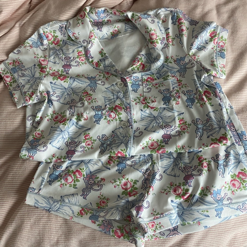 Love shack fancy x roller rabbit pajamas